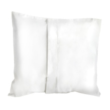 Taie d&#39;oreiller de bambin de satin de coton de la coutume 300T 100% blanche